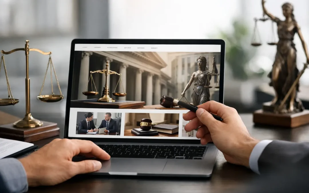 A Strong Law Website Redesign Example