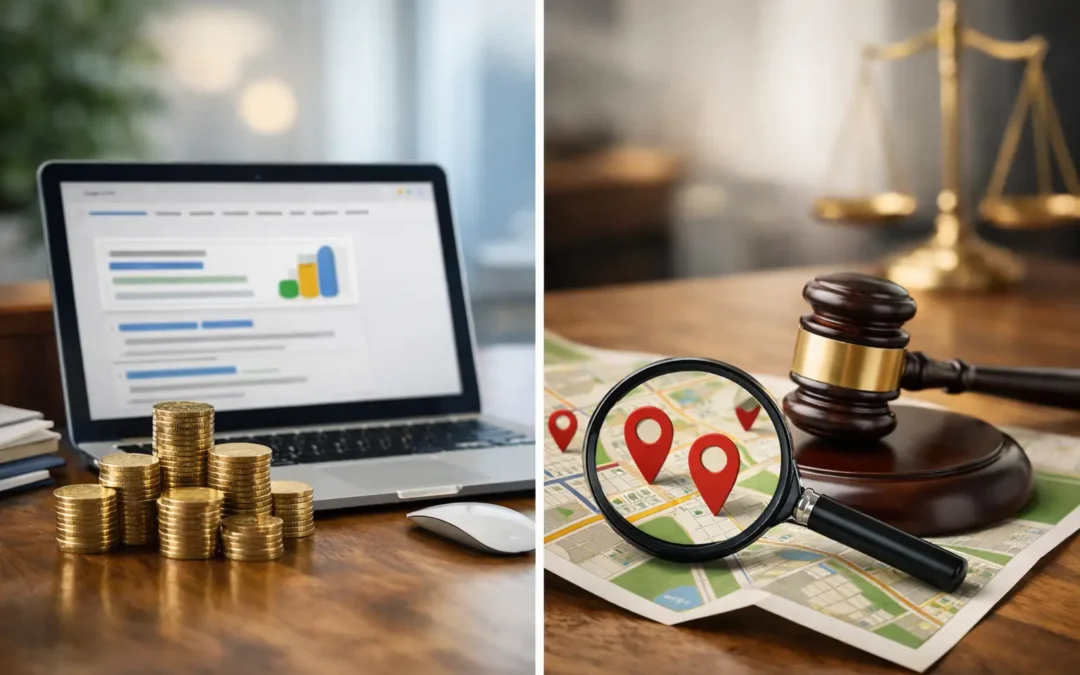 Google Ads Versus Local SEO for Law Firms