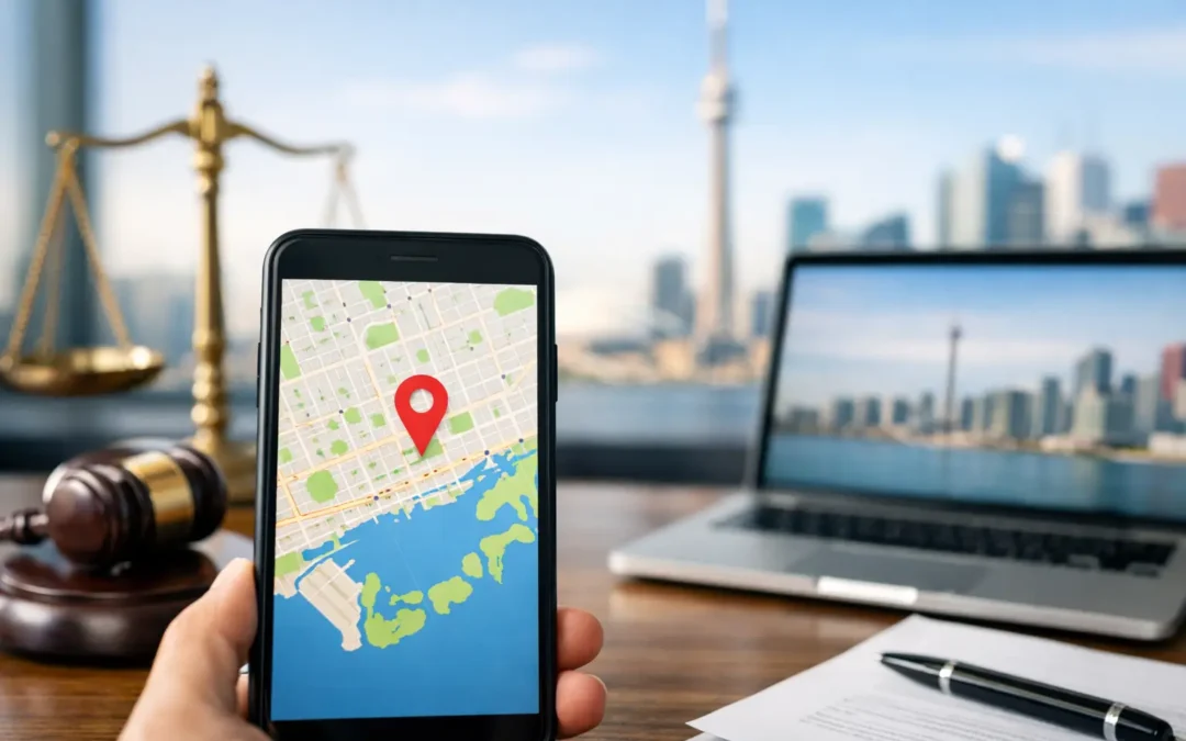 Toronto Law Firm Google Maps for More Cases